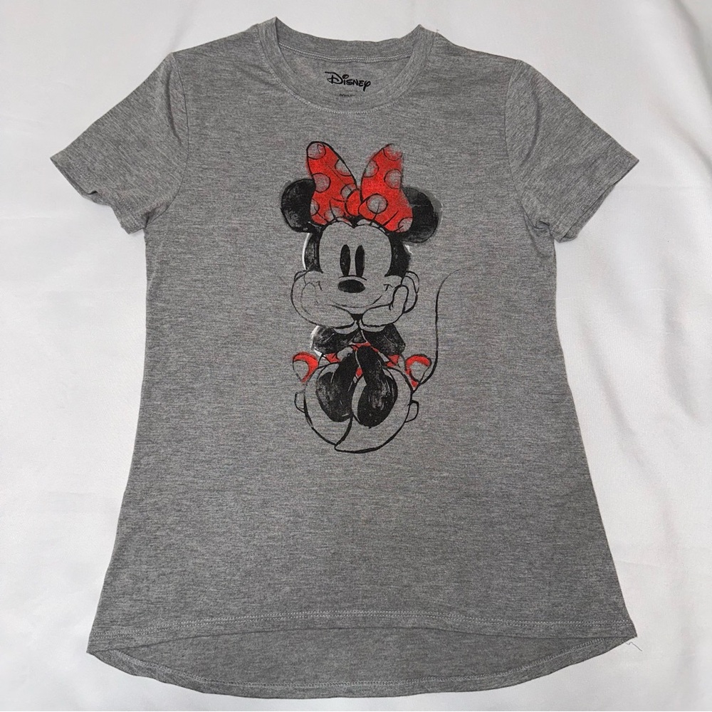 Disney Minnie Mouse t-shirt size small gray